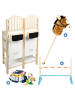 small foot 10-tlg. Hobby Horsing-Set in brown,multicolored