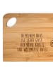 Mr. & Mrs. Panda Holzbrett Marienkäfer Fliegenpilz mit Spruch in Braun