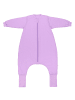 Schlummersack Schlafsack mit Füßen und umklappbaren Bündchen, 2.5 TOG in Lavendel