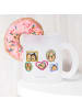 Mr. & Mrs. Panda Tasse Igel Familie ohne Spruch in Transparent