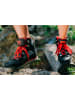 GUGGEN MOUNTAIN Outdoorschuhe Wanderschuh in Schwarz-Rot