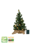 STAR Trading Künstlicher Weihnachtsbaum ,Toppy' im Topf, LED, batteriebetrieben, 45