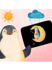 Mr. & Mrs. Panda Badvorleger Pinguin Mond ohne Spruch in Schwarz