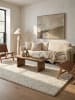 KADIMA DESIGN Teppichläufer Berber weich wohnlich Wohnzimmer Schlafzimmer in Creme