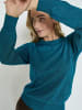 Peppercorn Pullover in Ocean Depths metallic