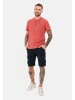 Camel Active Henley-Shirt aus zertifiziertem Organic Cotton in Rot