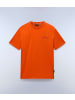 Napapijri T-Shirt "S-Vanni Ss" in Orange