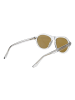 Serengeti Männer Sonnenbrille Rund Grau