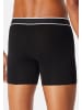 Schiesser Long Short / Pant 95/5 Cotton in Schwarz