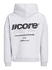 Jack & Jones Kapuzenpullover in Light Grey Melange