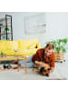 relaxdays Beistelltisch in Natur - (B)60 x (H)35 x (T)40 cm