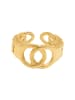 Steel_Art OneSize Ring Frauen Liviah goldfarben in goldfarben