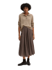 Marc O'Polo Strick-Poloshirt relaxed in Stone Taupe Melange