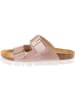 Palado Plateau-Pantoletten Korfu PL Lack in Rose