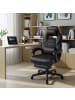 SONGMICS Gaming-Stuhl Cathy in Schwarz - (B)70 x (H)122 x (T)70 cm