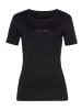 LASCANA T-Shirt in bordeaux, schwarz