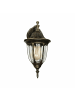Licht-Erlebnisse Außen Wandlampe (B)16.5 x (H)35 cm in Gold Antik