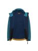 Trollkids Softshelljacke Kristiansand in stormy blue