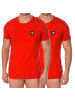 Bikkembergs 2er-Set: Unterhemd in Red