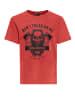 King Kerosin King Kerosin Print T-Shirt Don't Tread On Me in rot