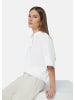 comma Bluse in 0100_weiß