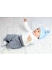 TupTam Baby Jungen Jogginghose mit Breitem Bund 3er Pack in grau/beige
