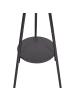 Beliani Kleiderständer COLBY in Schwarz - (W) 33 x (H) 180 x (L) 33 cm