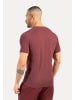SMILODOX T-Shirt Thilo in Bordeaux