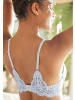 PETITE FLEUR Push-up-BH in himmelblau