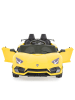 Moni Elektroauto Chiara Musik in gelb