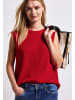 Street One Top im Strick-Look in Rot