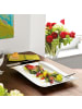 Villeroy & Boch 4er Set Gourmetteller NewWave in 37 x 25 cm in weiß