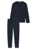 Schiesser Pyjama kurz für Herren in uni
