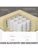 HOMCOM Ecksofa-186L x 130B x 84H cm-Braun