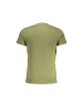cavalli CLASS Grünes Baumwoll-T-Shirt
