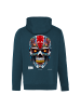 OLDSKULL Kapuzensweater Xtreme Vivid Skull Graphic in Dark green
