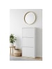 ebuy24 Schuhschrank Pisa Weiß 50 x 16 cm