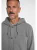 DreiMaster Herren Sweatjacke in Grau Melange