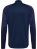 Hummel Halbreißverschluss Sweatshirt Hmlblaze Herren in MARINE/SHADOW LIME