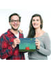 Mr. & Mrs. Panda Mauspad Abenteuer mit Spruch in Bunt