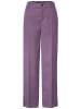 Street One Casual Fit Lyocell Hose in Violett
