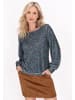 usha FESTIVAL Women Blouse in blue multicolor