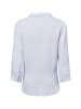Franco Callegari Leinenbluse in hellblau - 0029