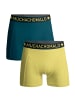 Muchachomalo 2er-Set: Boxershorts in Yellow/Blue