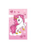 Einhorn Handtuch 30x50cm – Weiches Tuch für Kinder