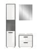 ebuy24 Badmöbelset Kojak Weiß 115 x 37 cm