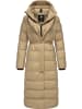 ragwear Steppmantel Niara Long in Taupe