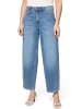 Zero  Modern fit Jeans mit Waschung in Middle Blue Denim