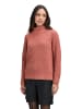 CARTOON Strickpullover mit Stehkragen in terra cotta