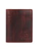 Greenburry Rugged Geldbörse RFID Schutz Leder 8.5 cm brown